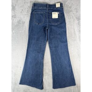Sneak Peek Jeans‎ Womens 30x30 High Rise Flare Fit Raw Hem NWT